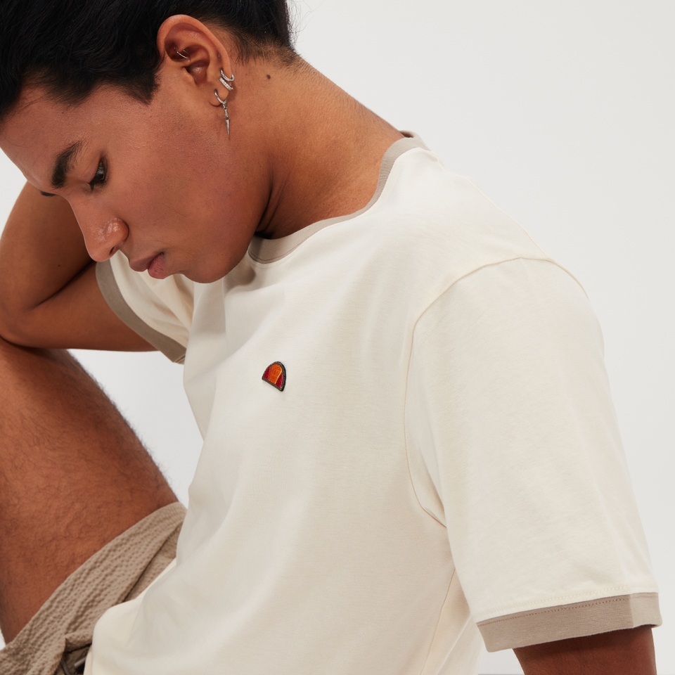 T-Shirt Medunitos für Herren Cremeweiß