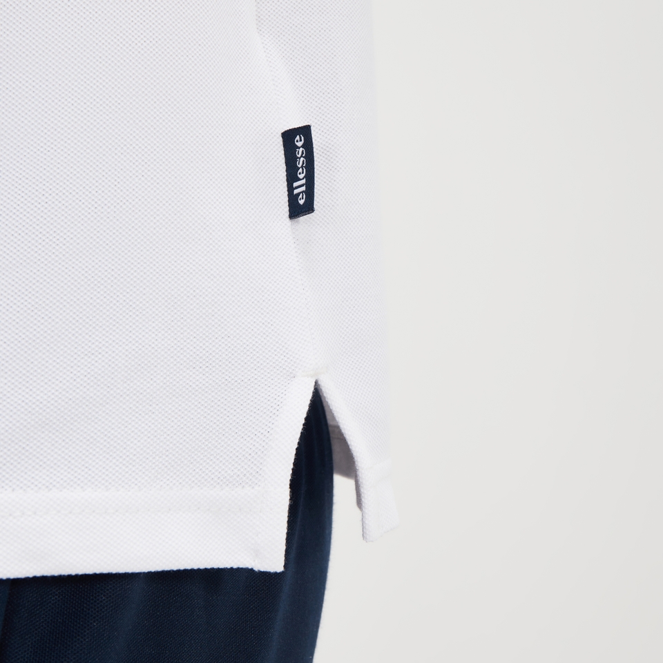 Poloshirt Rooks für Herren Weiß/Hellblau/Dunkelblau
