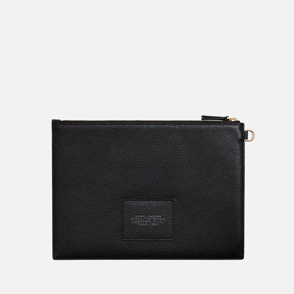 Marc Jacobs The Large Full-Grained Leather Pouch