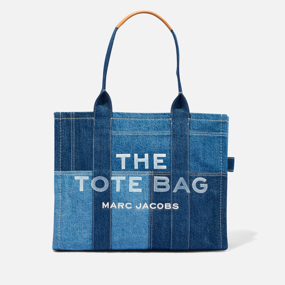Marc Jacobs The Large Denim-Jacquard Tote Bag