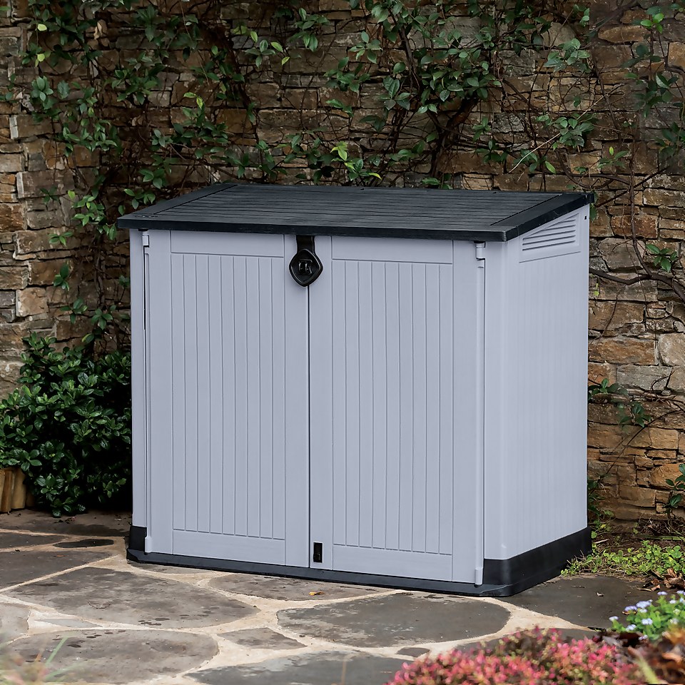 Keter Store It Out Midi Outdoor Garden Storage Shed 880L - Grey