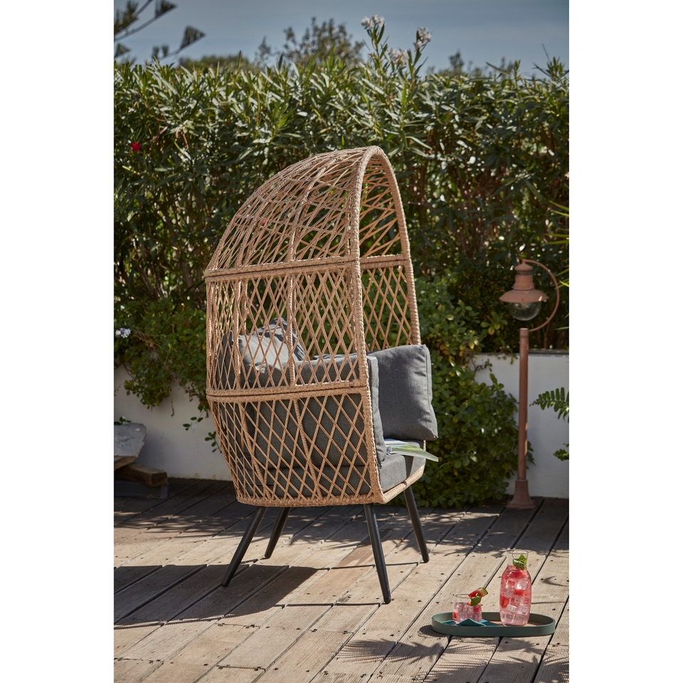 Keiko Rattan Garden Egg Chair