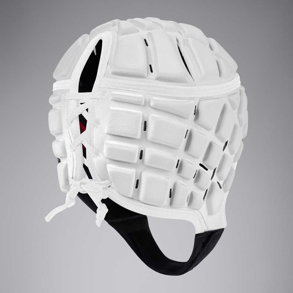 JUNIOR UNISEX RAZE HEADGUARD WHITE/GREEN