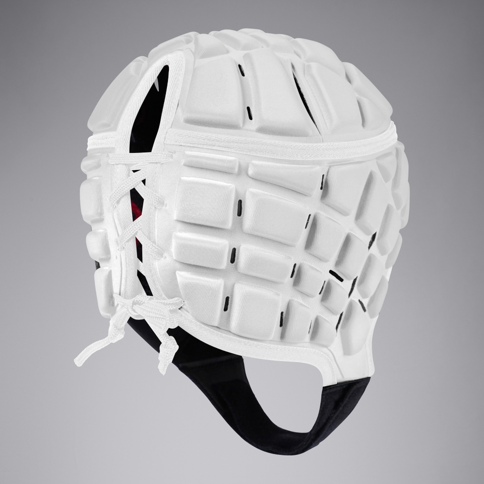 CANTERBURY RAZE HEADGUARD JU JU WHITE/GREEN