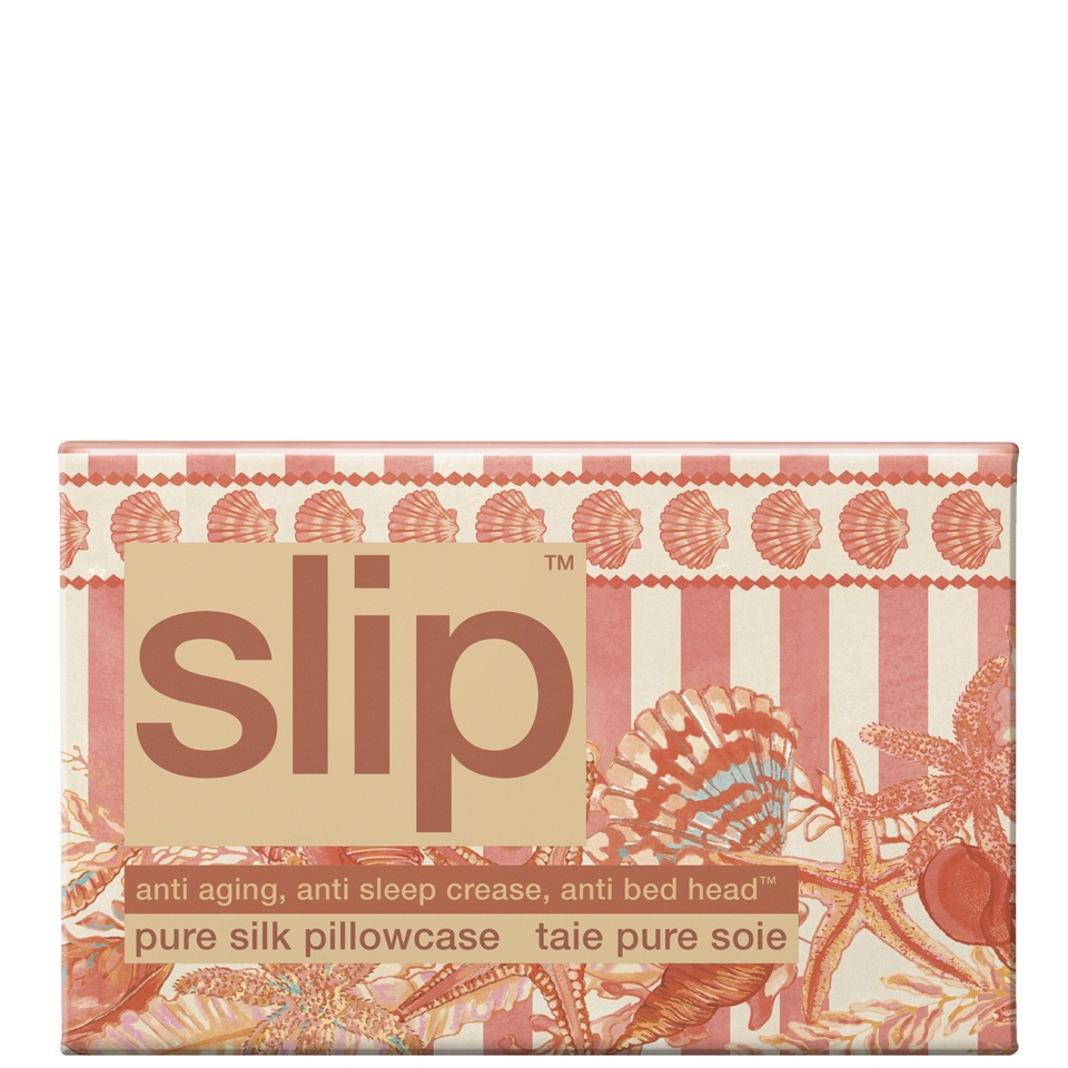 Slip Pure Silk Queen Pillowcase - Seashell