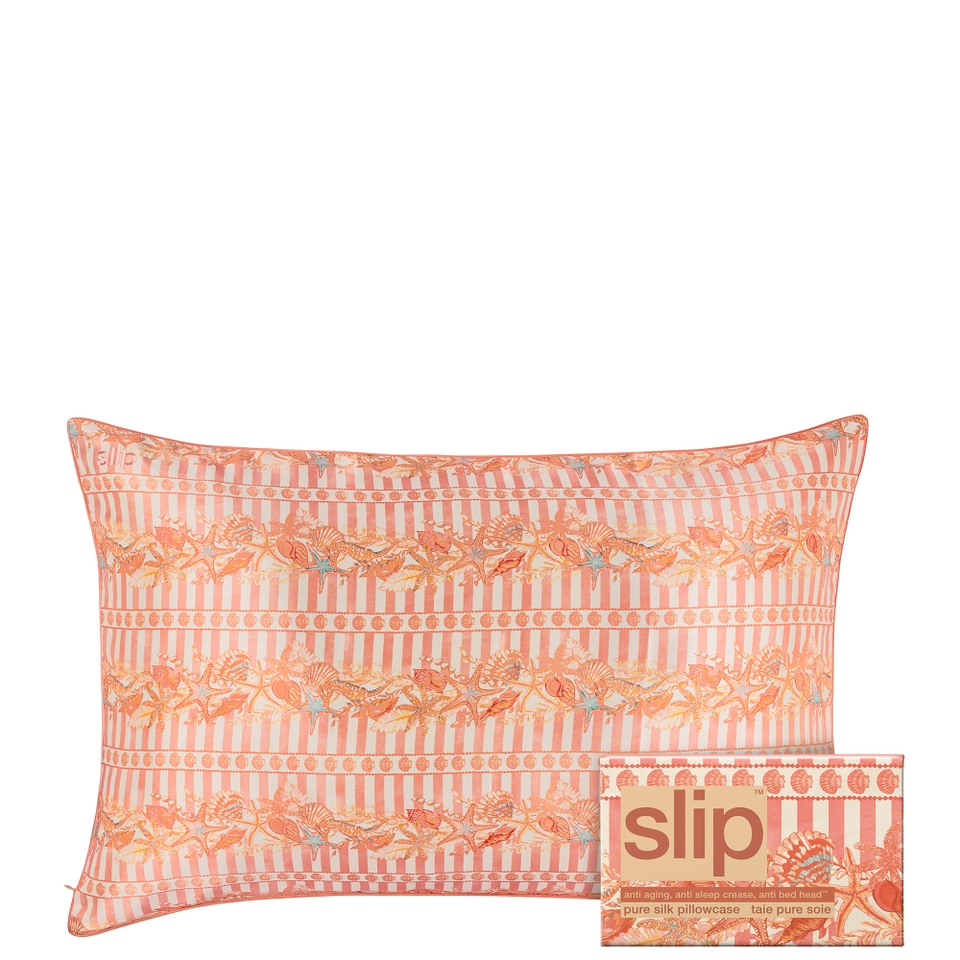 Slip Pure Silk Queen Pillowcase - Seashell