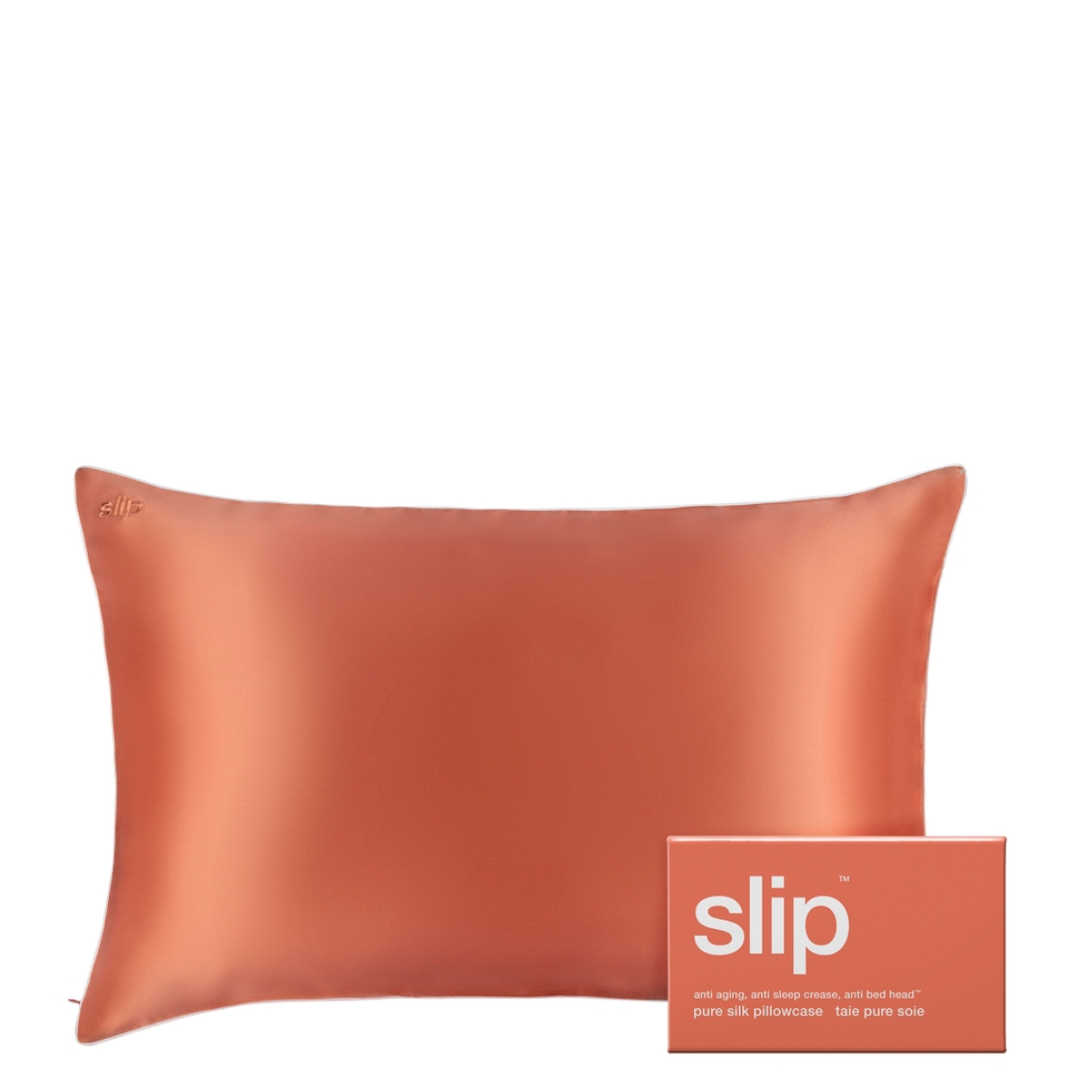 Slip Pure Silk Queen Pillowcase - Coral Sunset
