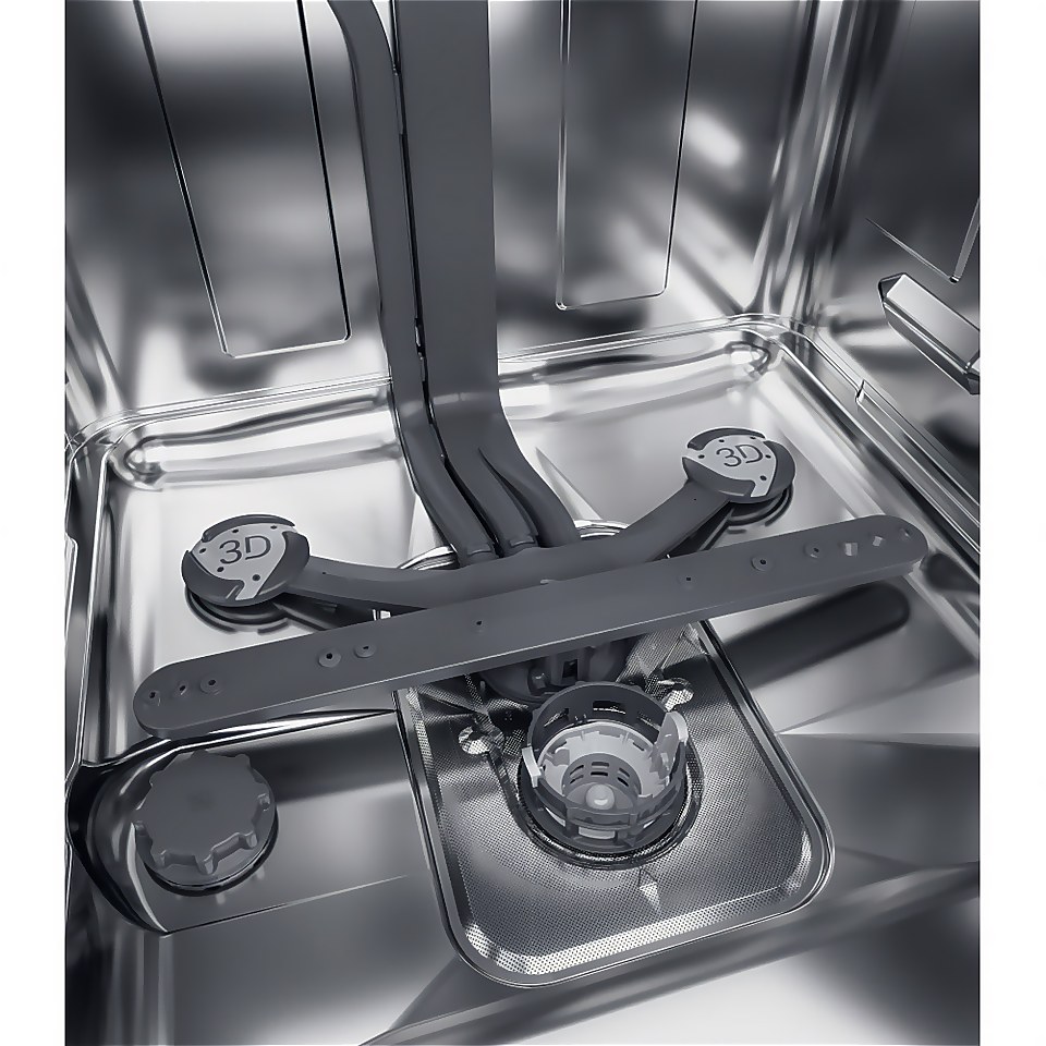 Hotpoint H7IHP42LUK Fully Integrated Full Size Dishwasher - Black Control Panel