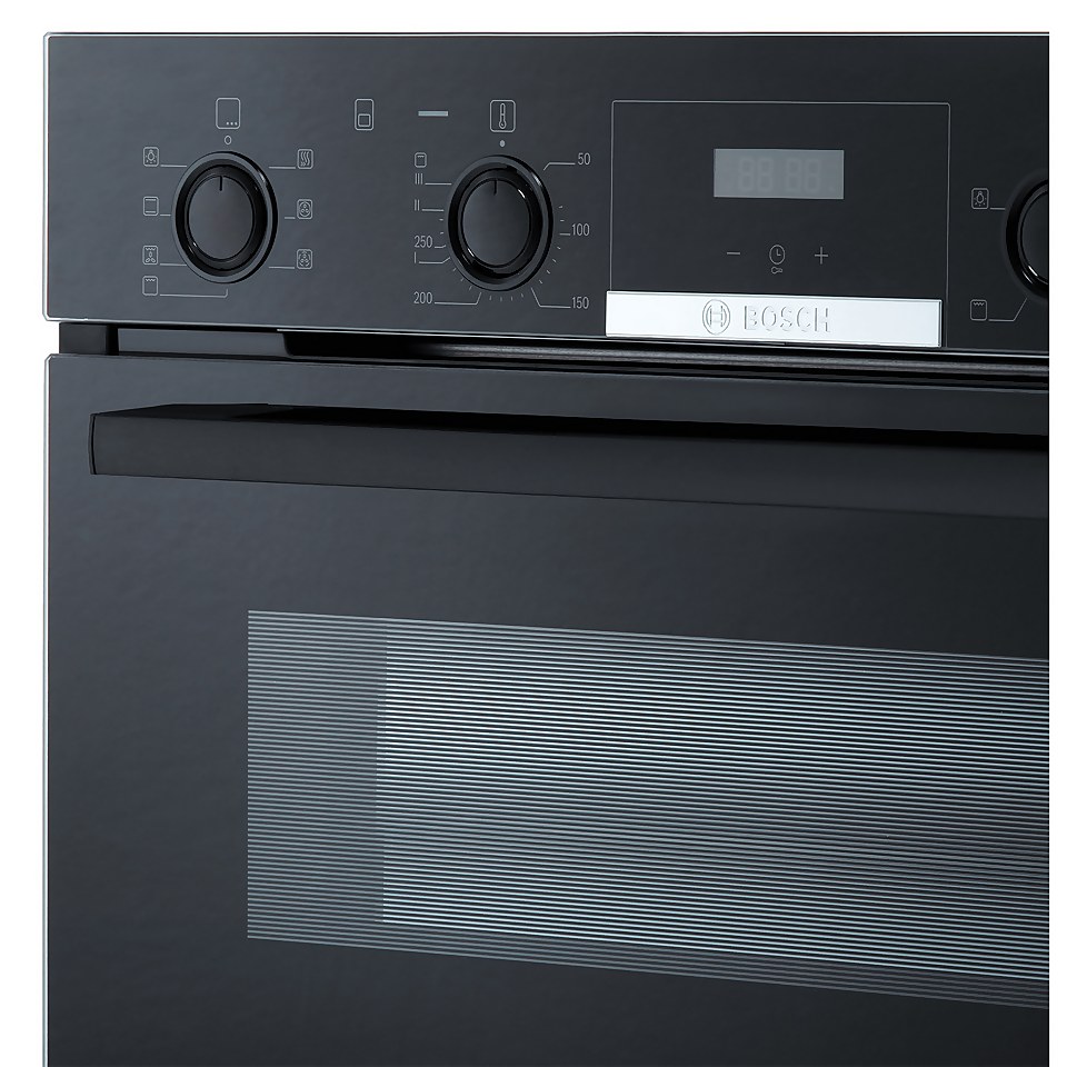 Bosch Series 4 MBS533BB0B Built In Electric Double Oven - Black