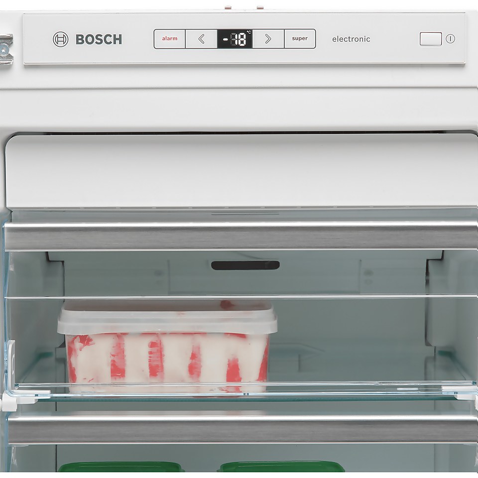 Bosch Series 6 GIN81AEF0G Integrated Frost Free Upright Freezer with Fixed Door Fixing Kit