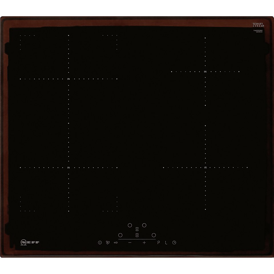 NEFF N70 T46FD53X2 59cm Induction Hob - Black