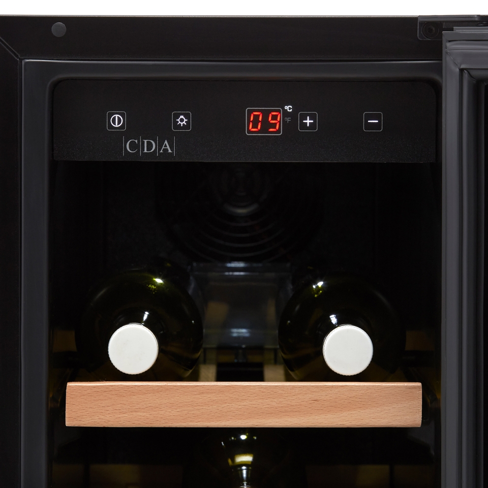 CDA FWC304BL Wine Cooler - Black