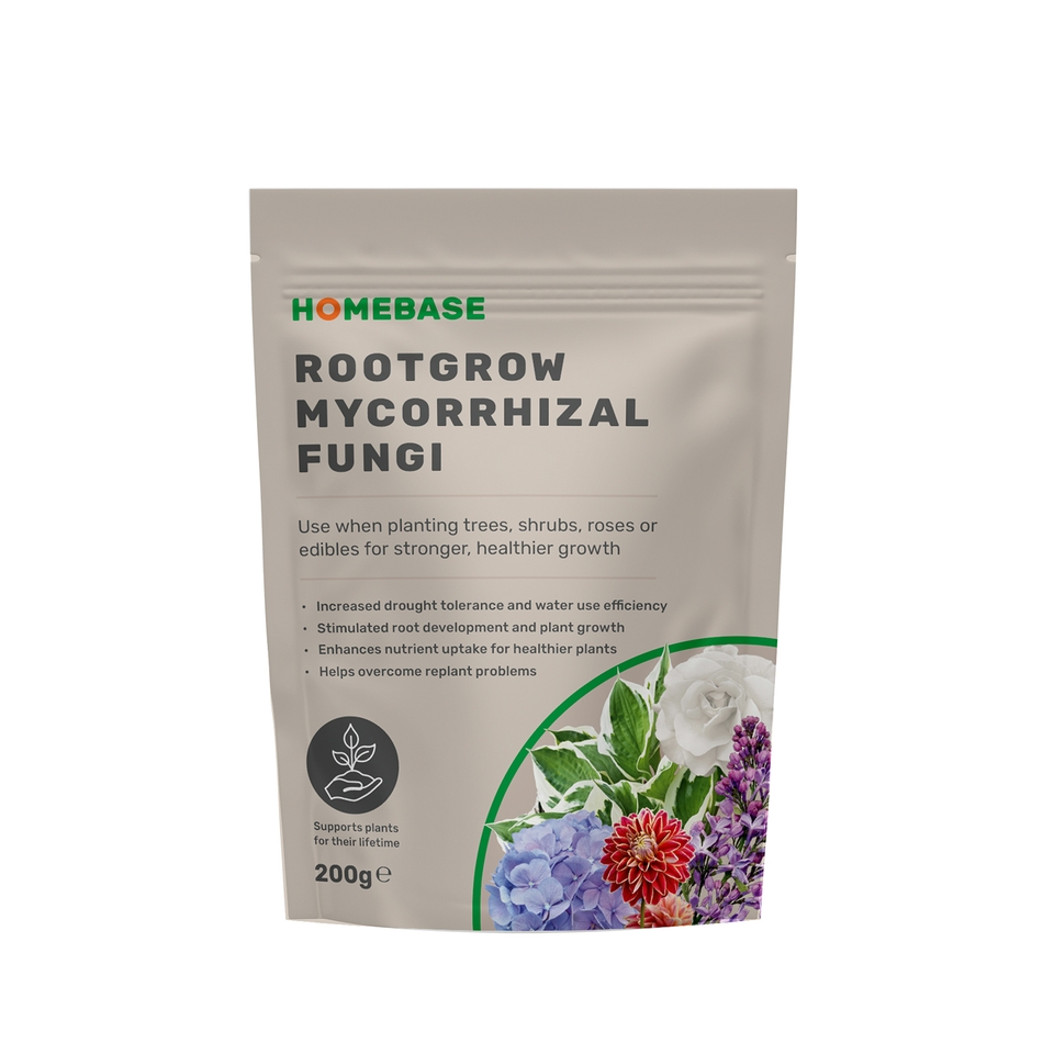 Homebase Rootgrow Mycorrhizal Fungi for All New Plants - 200g