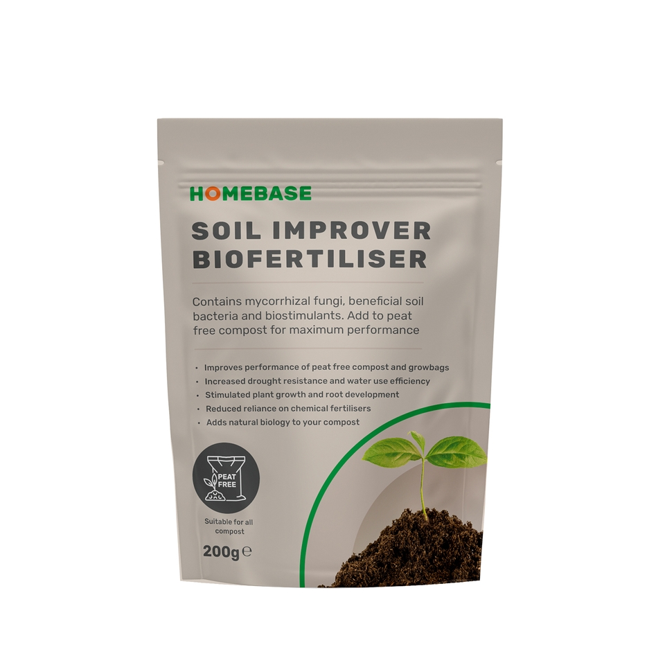 Homebase BioFertiliser Soil Improver & Compost Additive - 200g