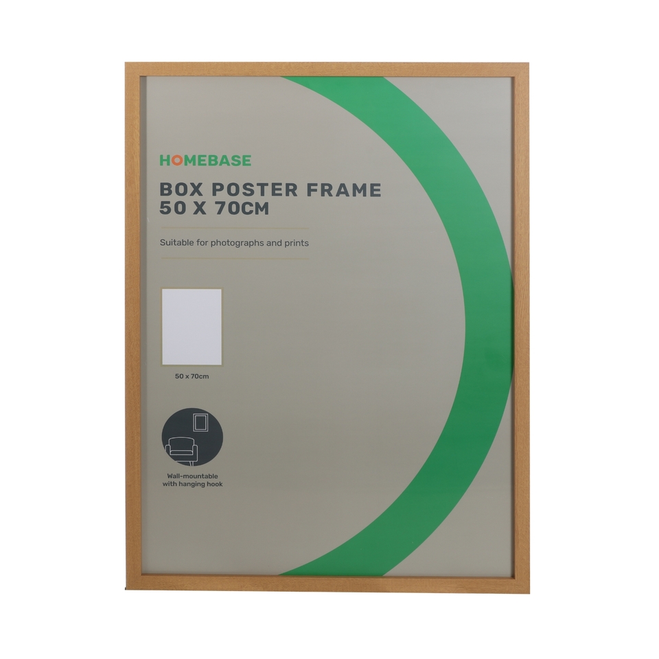 Box Poster Frame - 50x70cm - Oak