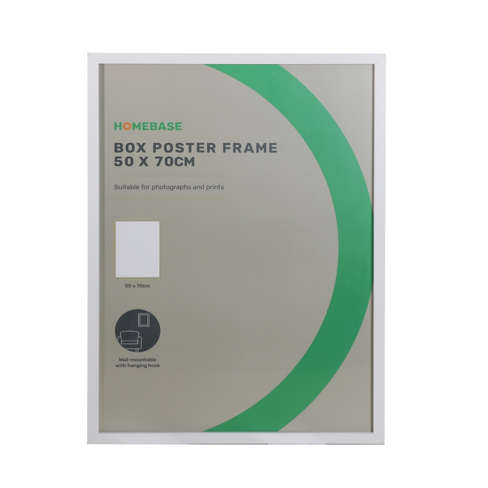 Box Poster Frame - 50x70cm - White