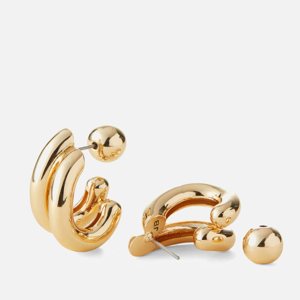 Jenny Bird Florence Gold-Plated Hoop Earrings