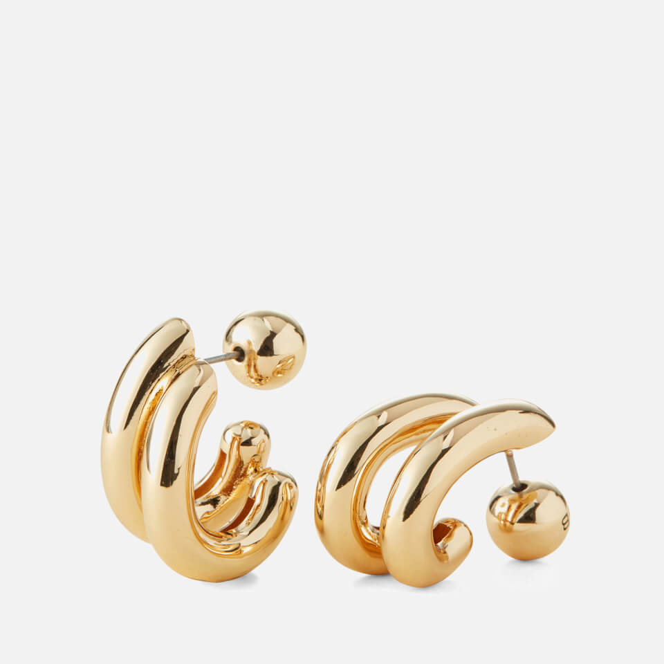 Jenny Bird Florence Gold-Plated Hoop Earrings