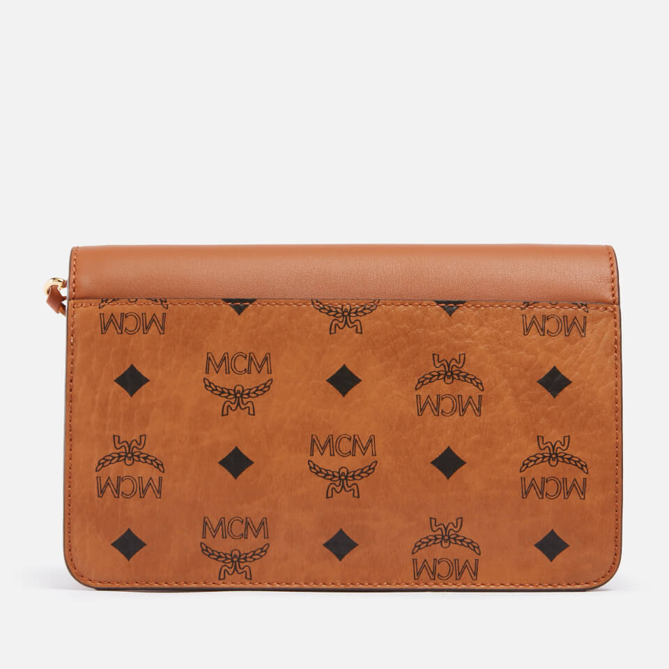 MCM Diamond VI Nappa Leather Cross Body Bag