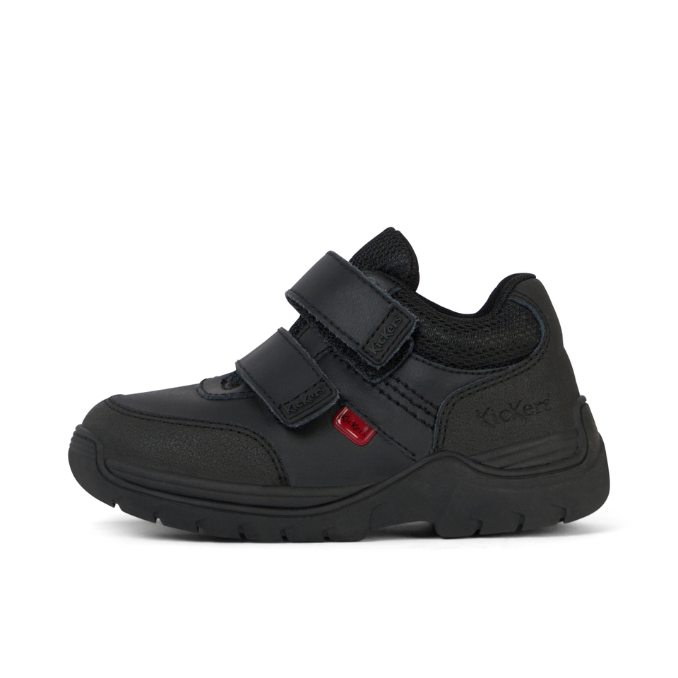 Infant Unisex Playflex Lo Vel Leather Black