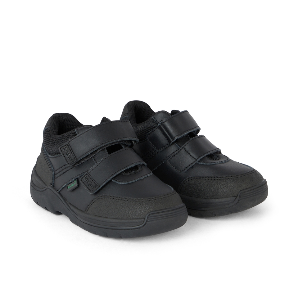Infant Unisex Playflex Lo Vel Leather Black