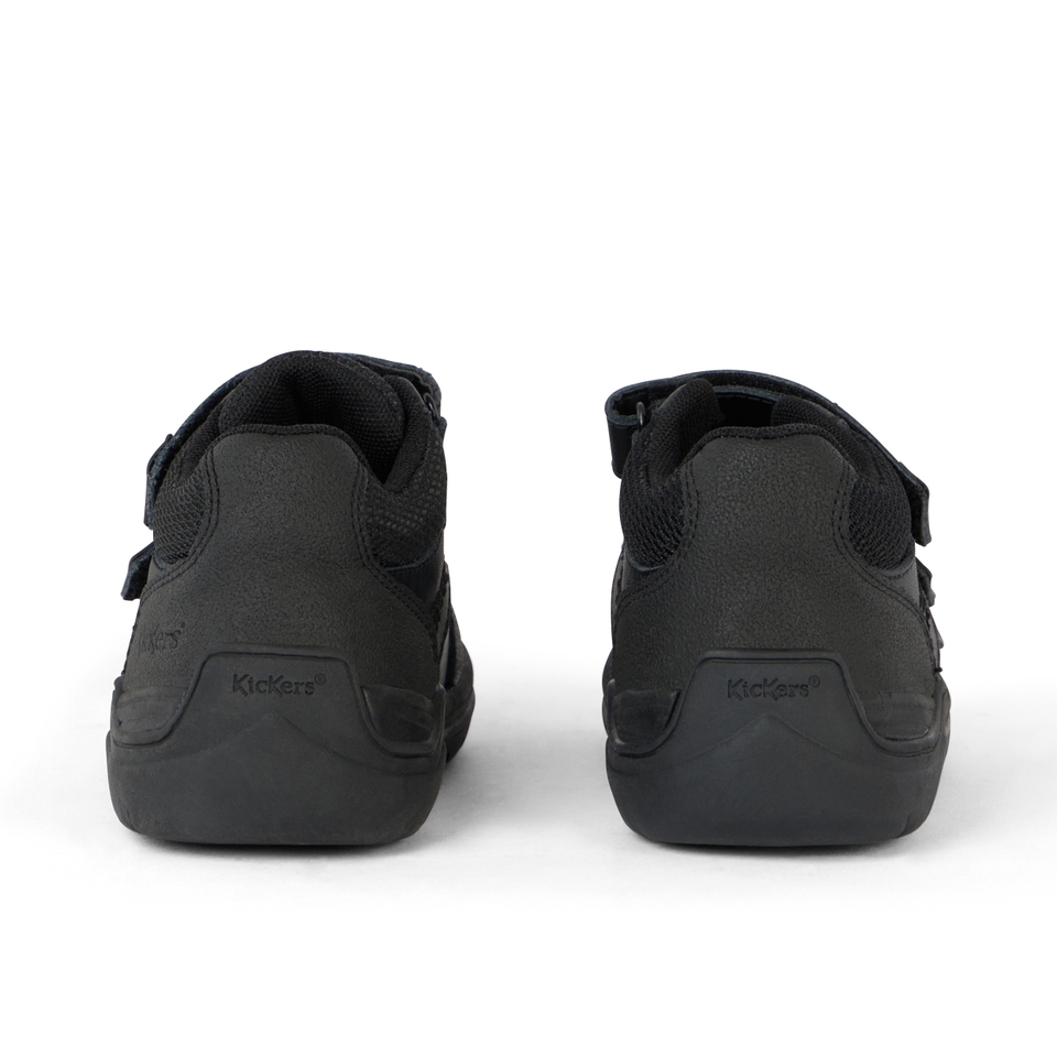 Infant Unisex Playflex Lo Vel Leather Black