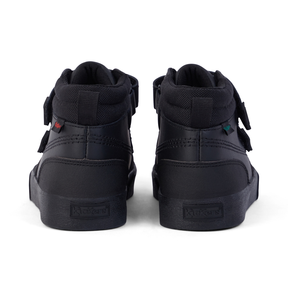 Junior Boys Tovni Scuff Hi Leather Black