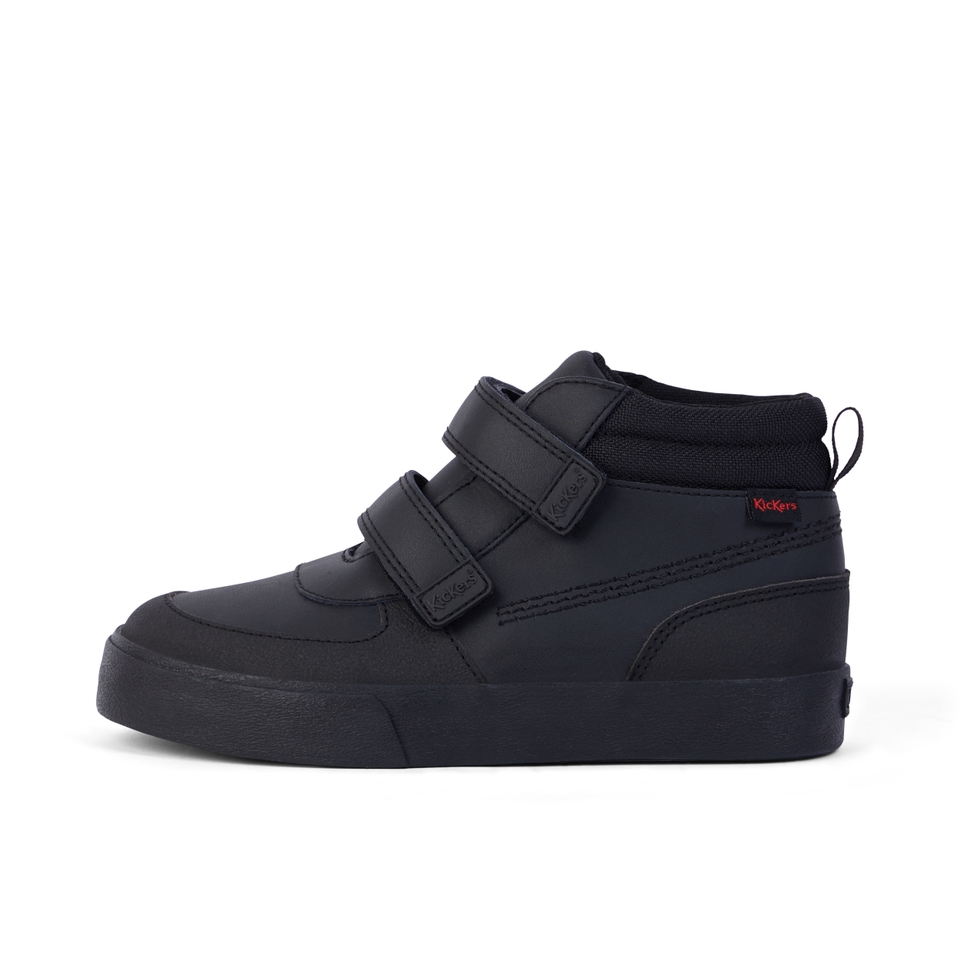 Junior Boys Tovni Scuff Hi Leather Black
