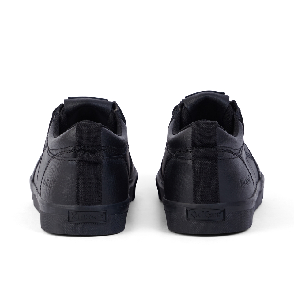 Youth Unisex Tovni Lo Mix Mesh Leather Black