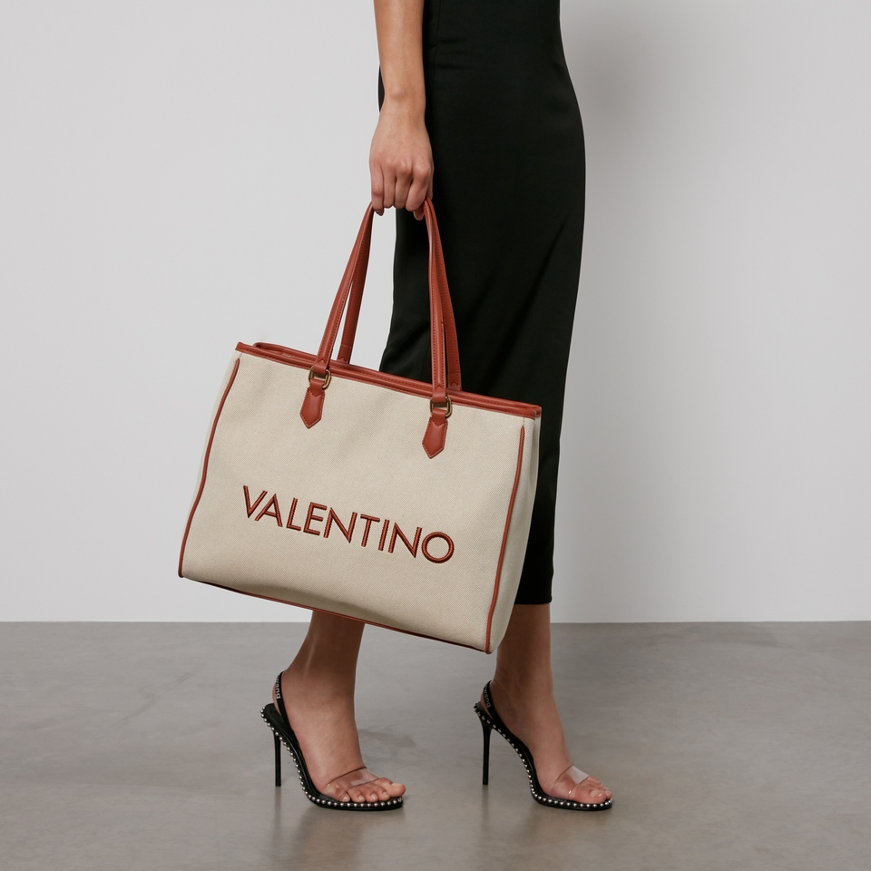 Valentino canvas on sale tote