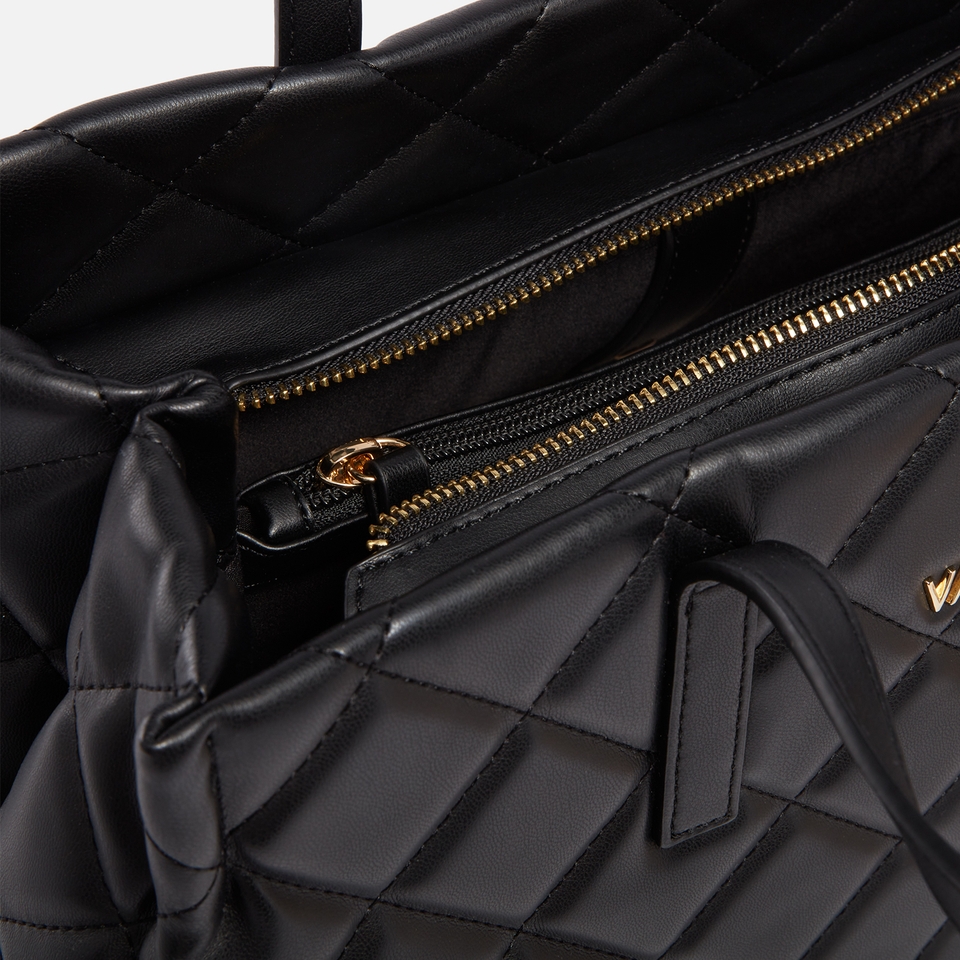 Valentino Ocarina Quilted Faux Leather Tote Bag