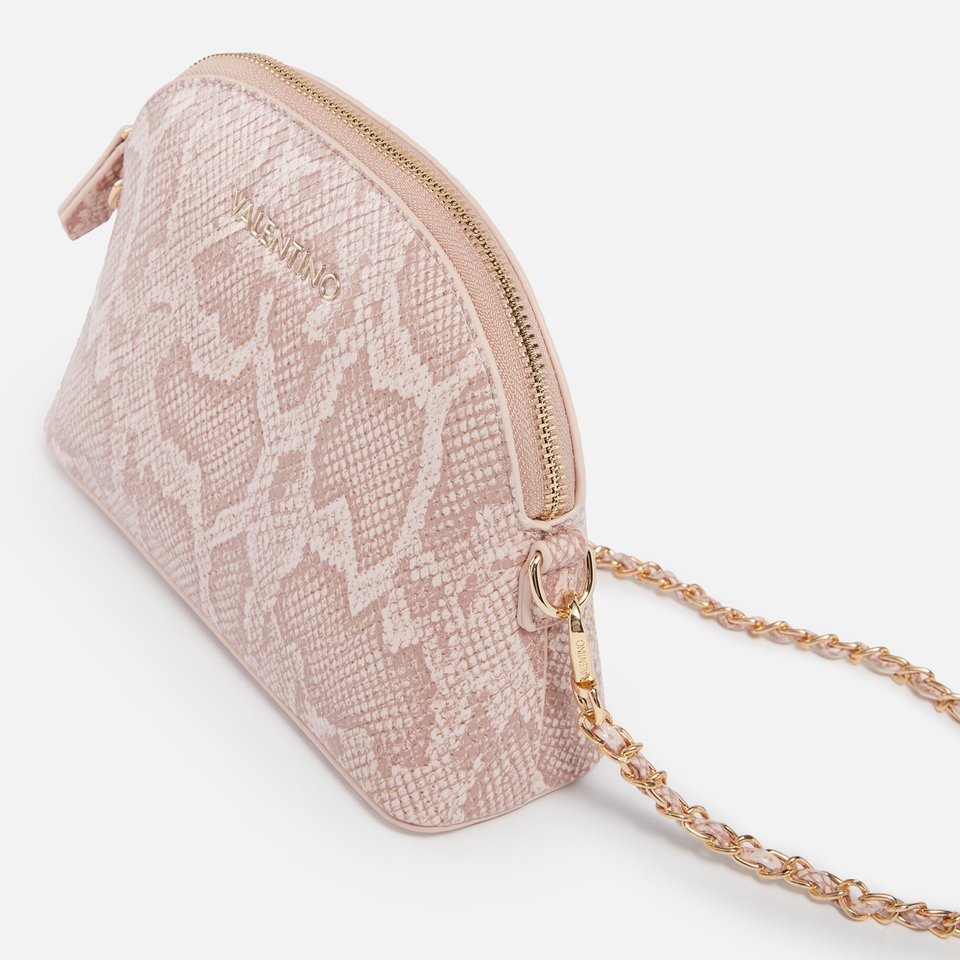 Valentino Mayfair Princess Lizard-Effect Faux Leather Bag