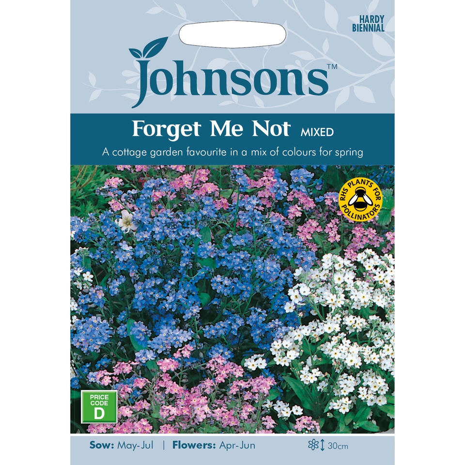 Johnsons Forget Me Not Seeds - Mixed