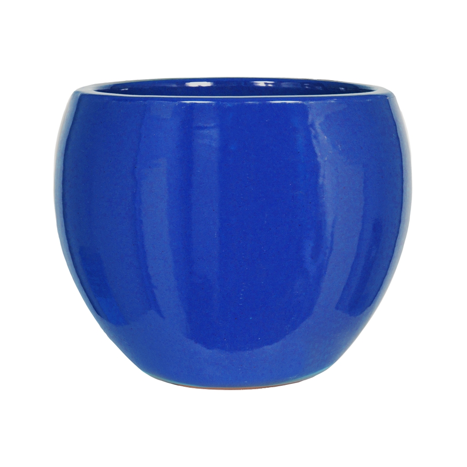 Chiswick Moon Plant Pot - Blue - 18cm