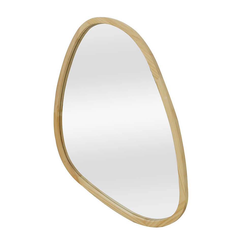 Pine Pebble Mirror - 80cm