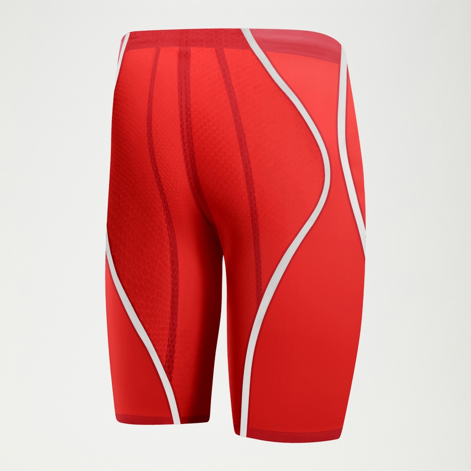 Men's Fastskin LZR Pure Intent 2.0 High Waist Jammer Red/White