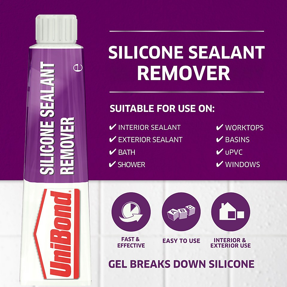 UniBond Silicone Sealant Remover Tube 80ml