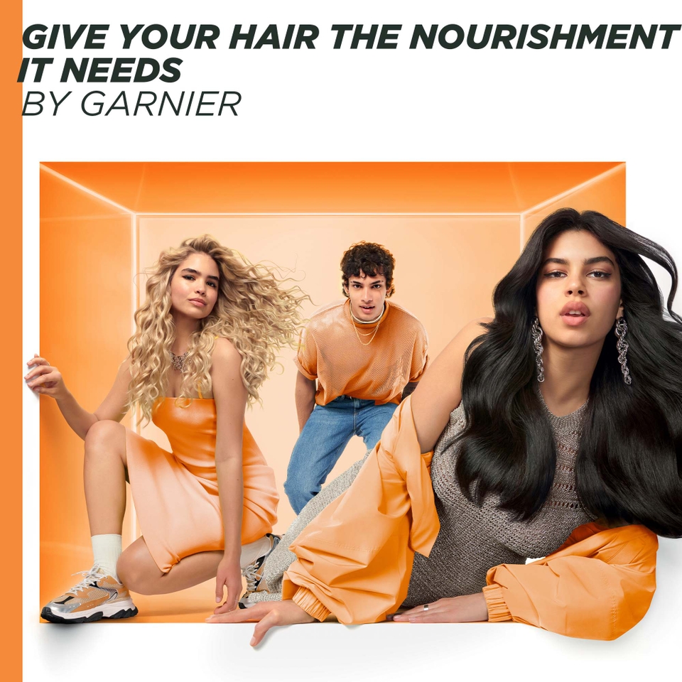 Garnier Ultimate Blends Papaya 3-in-1 Damaged Hair Mask Duo