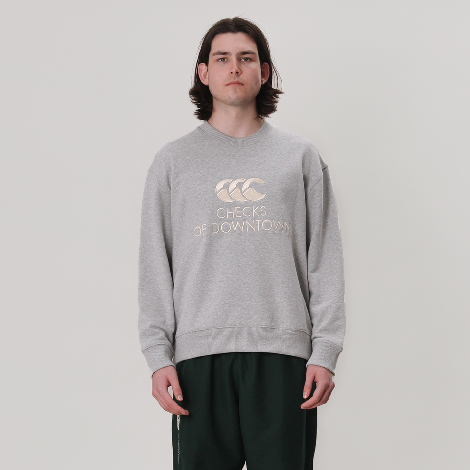 CHECKS X CCC OVERSIZED SWEATSHIRT