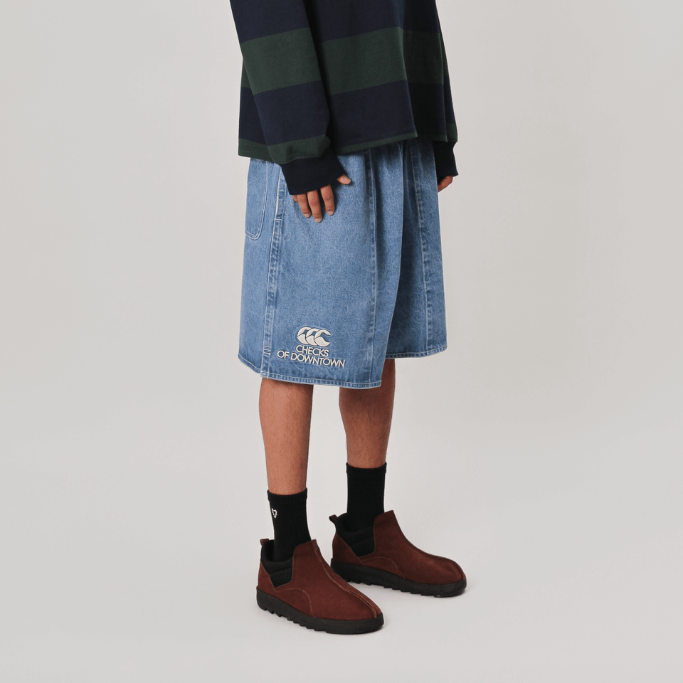 CHECKS X CCC DENIM SHORT