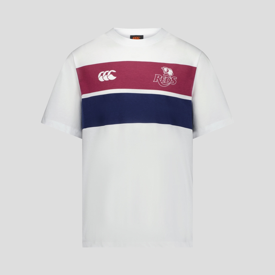 KIDS QLD REDS SUPPORTERS T-SHIRT MAROON