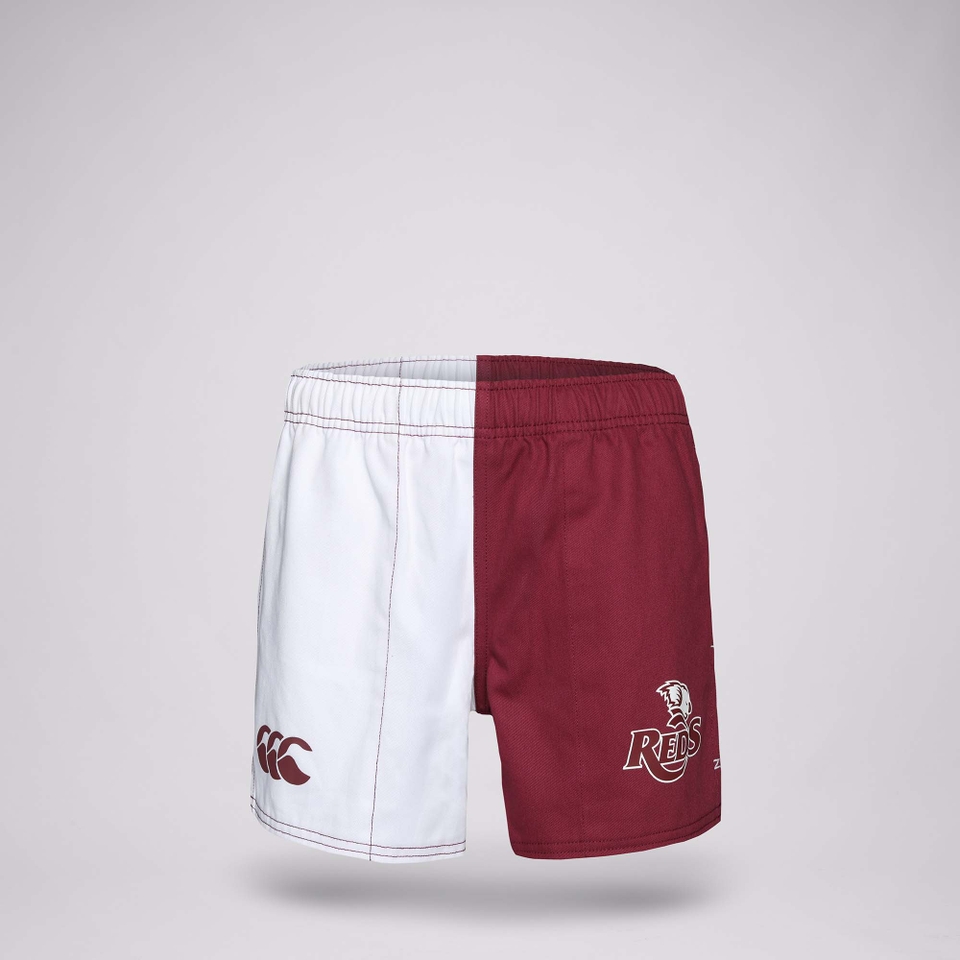 KIDS QLD REDS HARLEQUIN SHORT