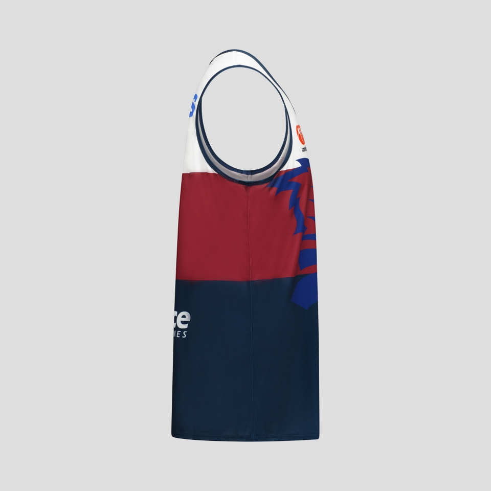 Canterbury M Qld Reds Training Singlet - White