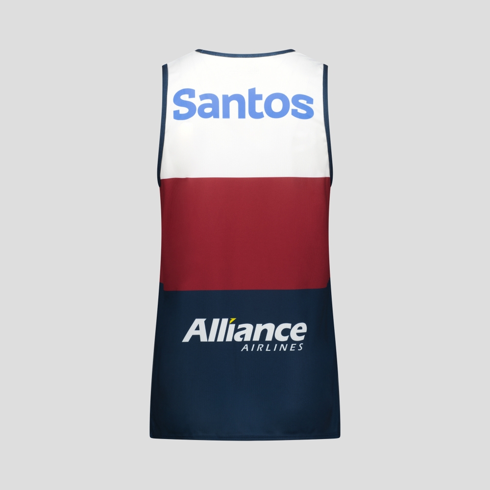 Canterbury M Qld Reds Training Singlet - White
