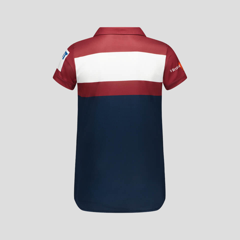 Canterbury W Qld Reds Media Polo - Maroon