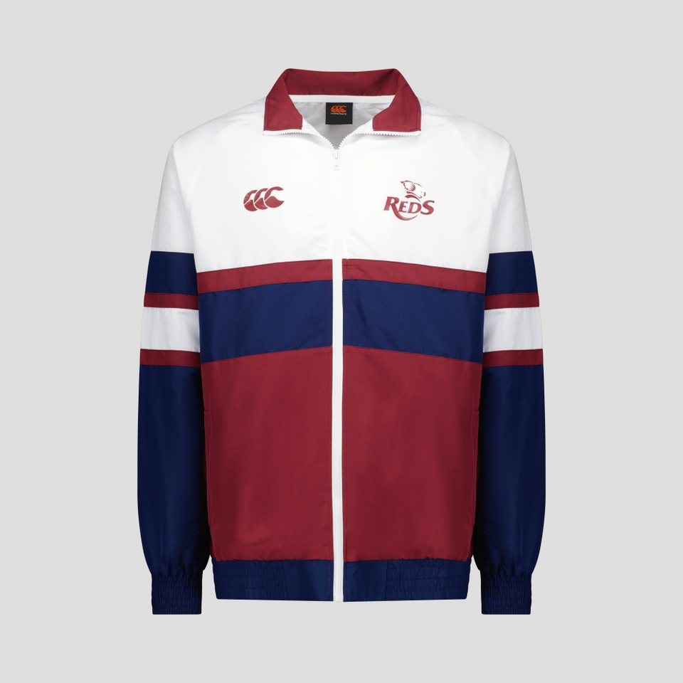Canterbury M Qld Reds Track Jacket - Maroon