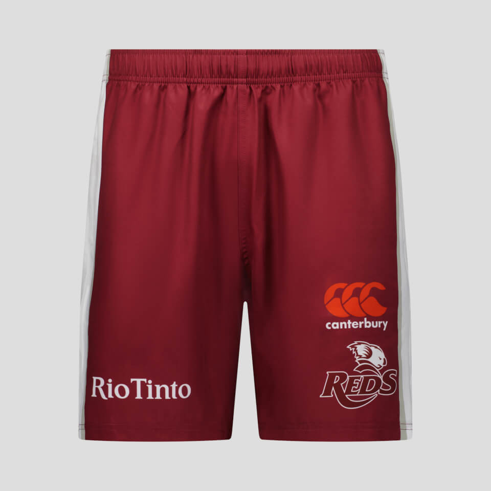 Canterbury M Qld Reds Gym Short - Maroon