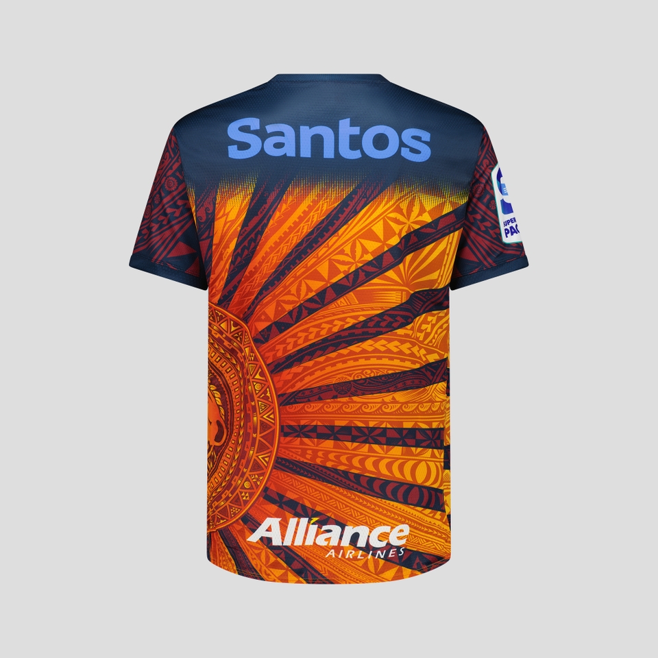 KIDS QLD REDS PASIFIKA WARM UP T-SHIRT