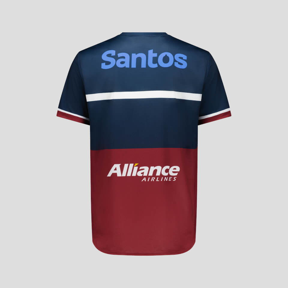 Canterbury M Qld Reds Training Tee - Navy