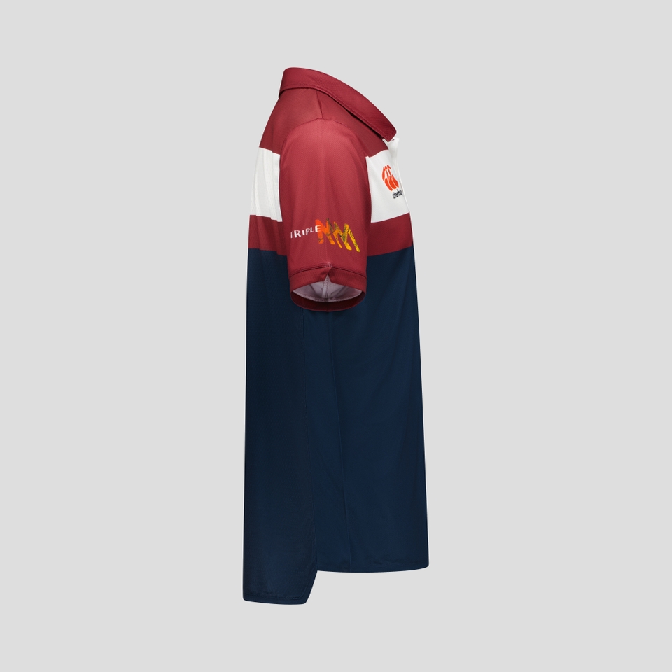 MENS QLD REDS MEDIA POLO